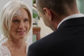 	M jak miłość odc. 1831. Dorota (Iwona Rejzner), Bartek (Arkadiusz Smoleński