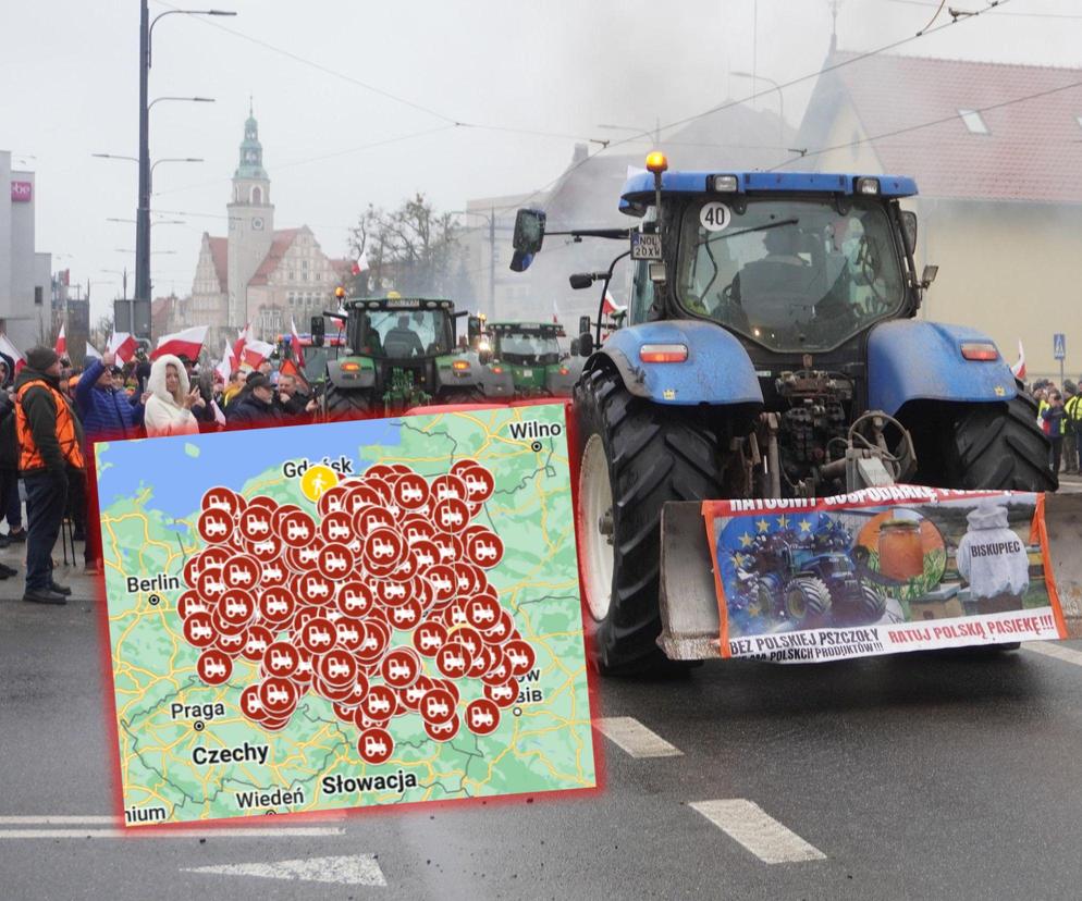 Protest rolników 20 marca. Gdzie w warmińsko-mazurskim będą blokady? Mapa strajków