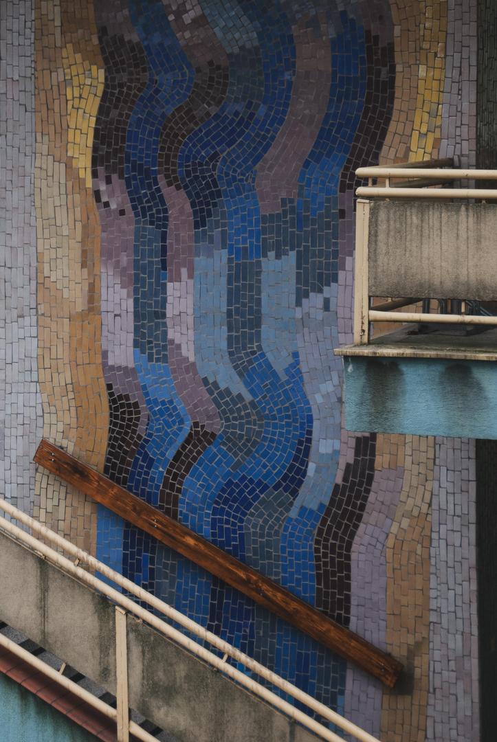 Mozaiki z PRL-u w Tychach - zdjęcia. Gdzie je znaleźć?