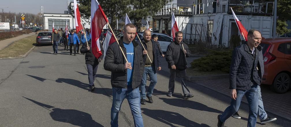Protest rolników we Wrocławiu