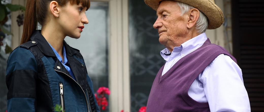 M jak miłość odc. 1038. Janka (Joanna Osyda), Lucjan (Witold Pyrkosz)