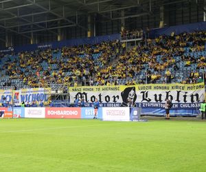 Kolejna porażka Motoru Lublin. Tym razem w starciu z mistrzem Polski. Żółto-biało-niebiescy mogą jednak liczyć na fanatyczny doping!