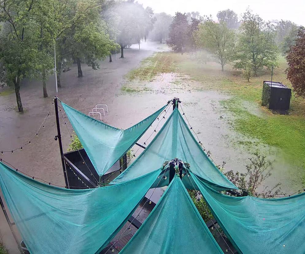 Podtopienia w Świętokrzyskiem 