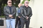 Mariusz Pudzianowski na pogrzebie DJ Hazela, Michała Orzechowskiego