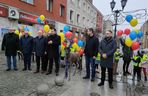 Jelonek stanął przy fontannie na ul. Długiej! Nowa atrakcja turystyczna Łomży poleca się do robienia zdjęć