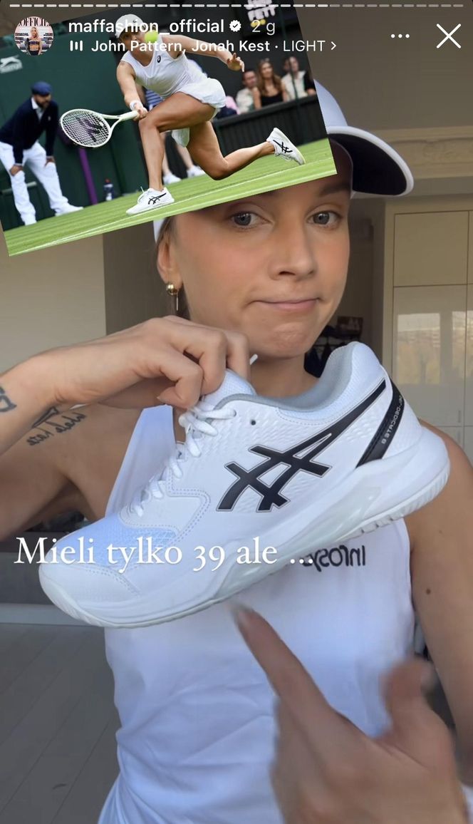 Maffashion jako Iga Świątek