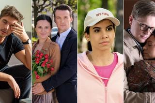 M jak miłość odc. 1738. Iza (Adriana Kalska), Radek (Philippe Tłokiński), Aneta (Ilona Janyst), Marcin (Mikołaj Roznerski), Kasia (Paulina Lasota), Jakub (Krzysztof Kwiatkowski)