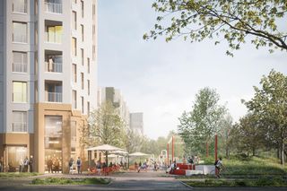 Nowe osiedle przy Postępu 2 w Warszawie - wizualizacje