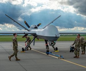 Zamiast na ćwiczenia amerykańskie MQ-9 Reaper poleciały nad powodzią