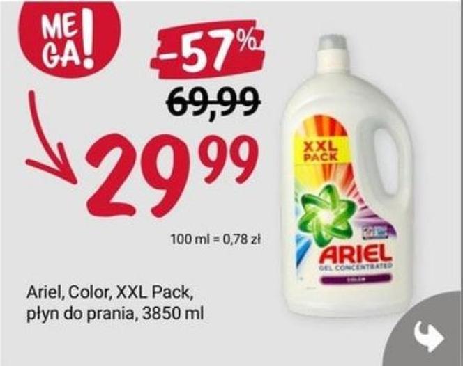 Ariel Color XXL Pack 29,99 zł