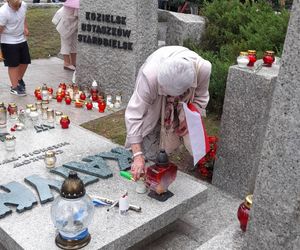 81. rocznica wybuchu Powstania Warszawskiego. Uroczystości przy pomniku Gloria Victis