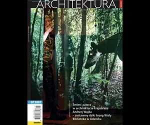 Miesięcznik Architektura 07/2007