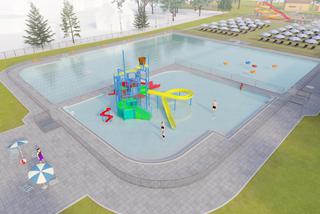 Nowy - stary basen na Dolnym Śląsku. Po remoncie będzie mniejszy, ale nowocześniejszy i za darmo [WIZUALIZACJE, AUDIO]