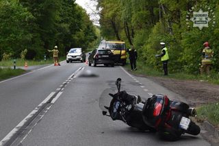 Śmiertelny wypadek na Śląsku: 42-latek zginął na motocyklu