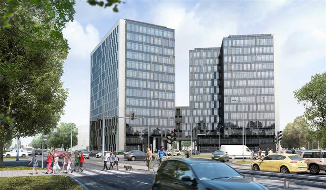 Kompleks mieszkalno – biurowo – handlowy w Lublinie. Suma powierzchni budynków ma wynieść ok. 100 tys. m2. 