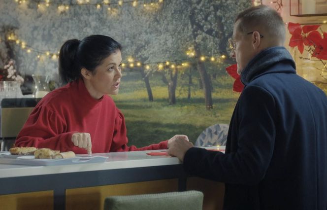 M jak miłość, odcinek 1852: Kinga (Katarzyna Cichopek), Piotrek (Marcin Mroczek)