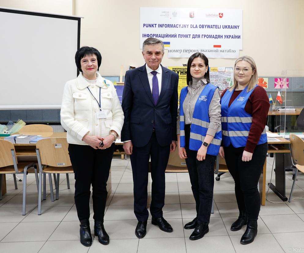 Rok po wybuchu wojny w Ukrainie punkty recepcyjne nadal działają. Jeśli komuś się wydaje, że już nikt z Ukrainy nie przyjeżdża, to jest w błędzie 