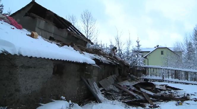 Pożar w Daliowej na Podkarpaciu