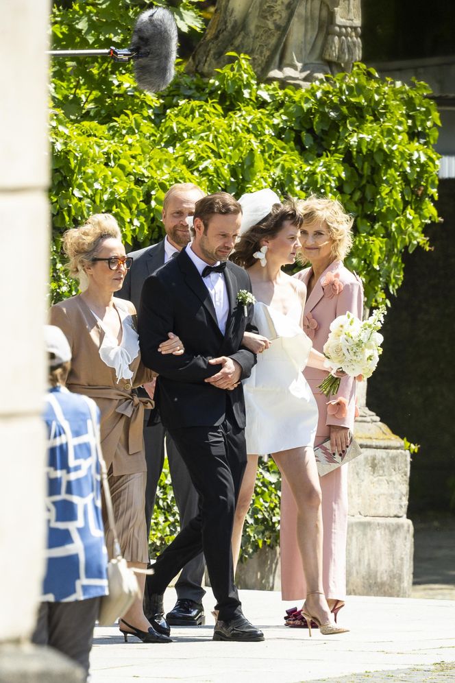 Gwiazdy na planie serialu "Klara"