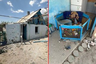 Rosjanie zabili roczne dziecko! Rakieta trafiła w dom prababci