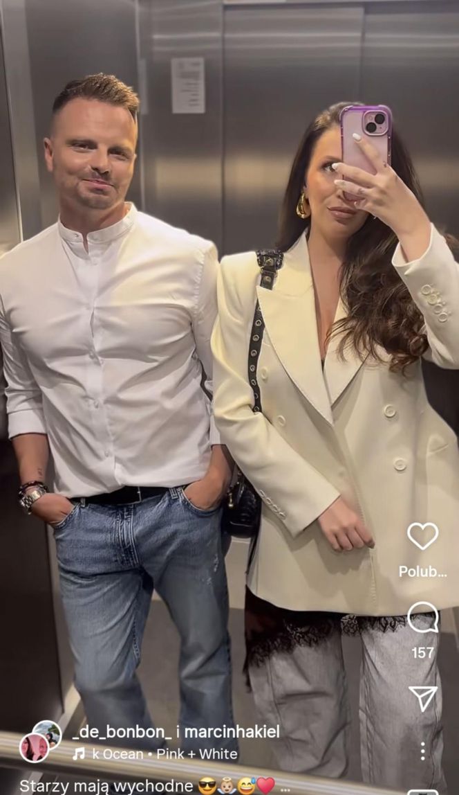 Marcin Hakiel i Dominika Serowska tworzą uroczą parę