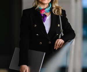 Z korporacji przesiadła się do taksówki