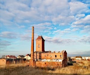 Modernizacja Gorzelni w Kochcicach. Widok z zewnątrz przed modernizacją