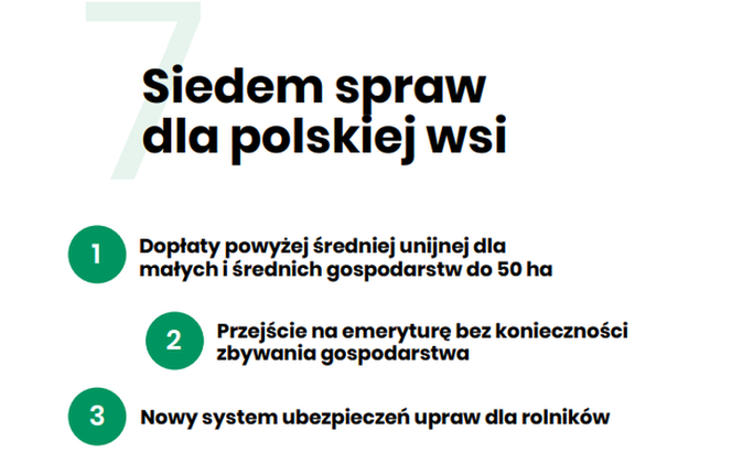 Polski Ład dla polskiej wsi