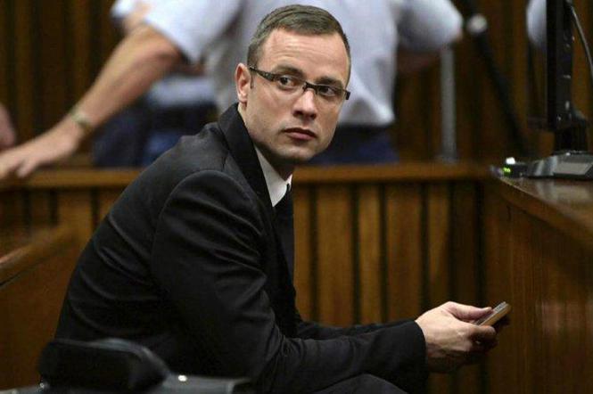 Pistorius podczas procesu