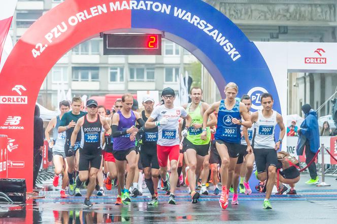 Start Maratonu Warszawskiego 2020
