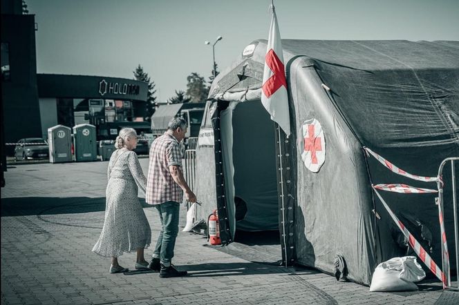 Szpital polowy w Nysie przyjął już 186 pacjentów. Trafiają tu także najmłodsi pacjenci 