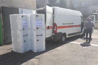 MPK Wrocław rozwozi lodówki i pralki dla szpitali