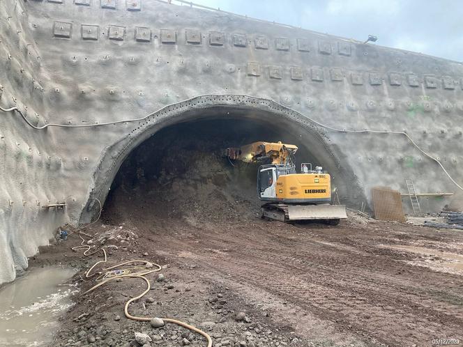 Trwa budowa najdłuższego pozamiejskiego tunelu w Polsce