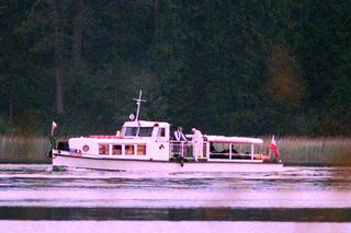 Wizyta Jana Pawła II w klasztorze w Wigrach