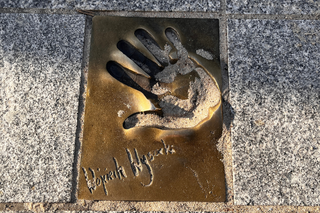 Dłonie z alei Gwiazd w Międzyzdrojach 