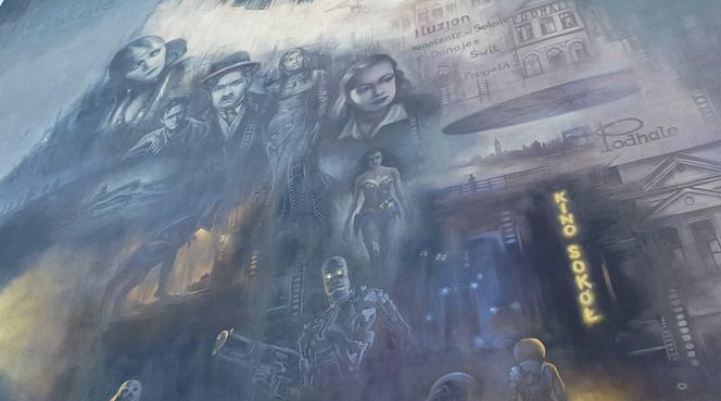 Murale namalowane w ramach pleneru artystycznego
