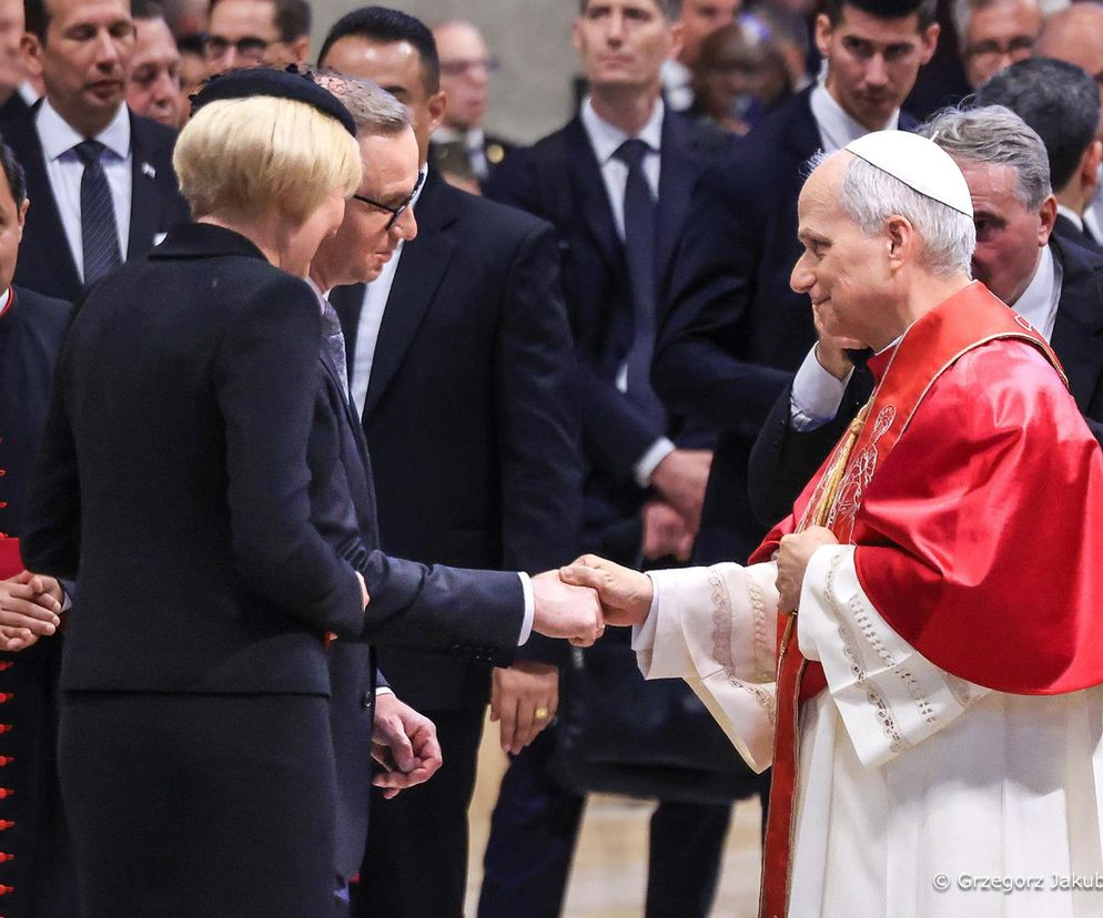 Papież Leon XIV spotkał się z Andrzejem Dudą