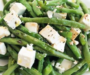 Fasola szparagowa po grecku - fasolka nieco inaczej