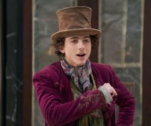 Timothée Chalamet jako Willy Wonka