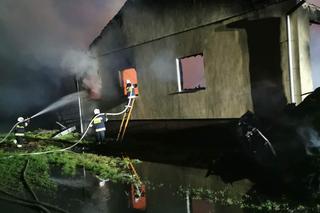 Milionowe straty po ogromnym pożarze w Jędrychowie niedaleko Iławy