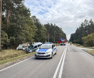 Wypadek na krajowej ''jedenastce''. Trzy osoby trafiły do szpitala