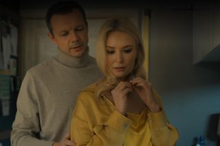 	Barwy szczęścia odc. 3199. Bruno (Lesław Żurek), Karolina (Marta Dąbrowska)