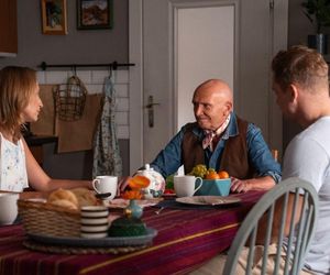 	Barwy szczęścia odc. 3109. Tolek (Marek Siudym), Asia (Anna Gzyra), Hubert (Marek Molak)