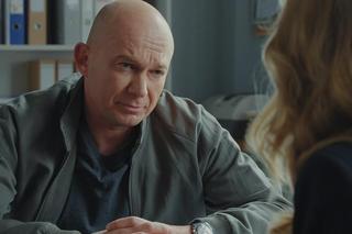 M jak miłość, odcinek 1742. Sylwia (Hanna Turnau), podkomisarz Paweł Zięba (Cezary Jankowski)