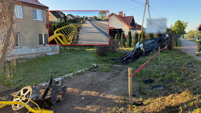 Tragiczny wypadek w Pieckach pod Mrągowem. 29-latek zginął na chodniku, kierowca pijany