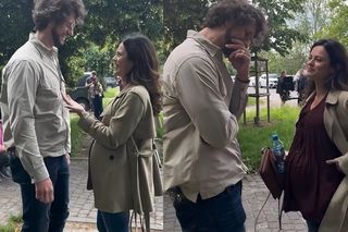 M jak miłość. Szczęśliwy Mariusz do końca będzie wierzył ciężarnej Kasi! Nie odkryje, że dziecko nie jest jego - ZDJĘCIA, WIDEO