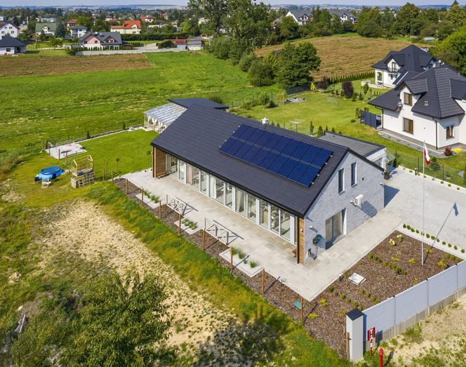 Zrealizowany EC317a Dom oszczędny – wariant I z kolekcji Projekty Murator