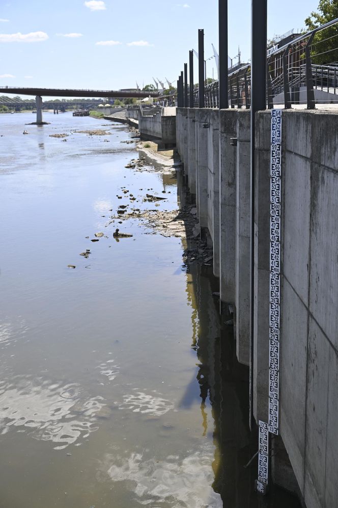 Alarm! Wisła wysycha na naszych oczach. Katastrofalny poziom wody w Warszawie