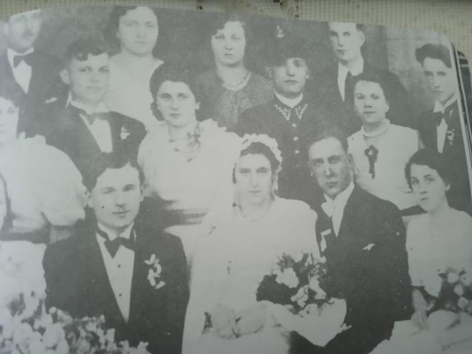 Zdjęcie ślubne Edwarda i Stanisławy Gierków