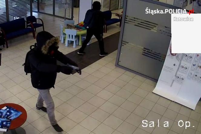 Napad na bank w Katowicach